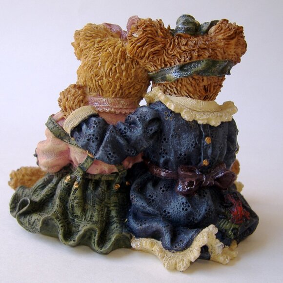 Boyds Bears Bailey & Becky Figurine Couple The Diary Book Edition 7E/2475 Cute - Picture 3 of 11